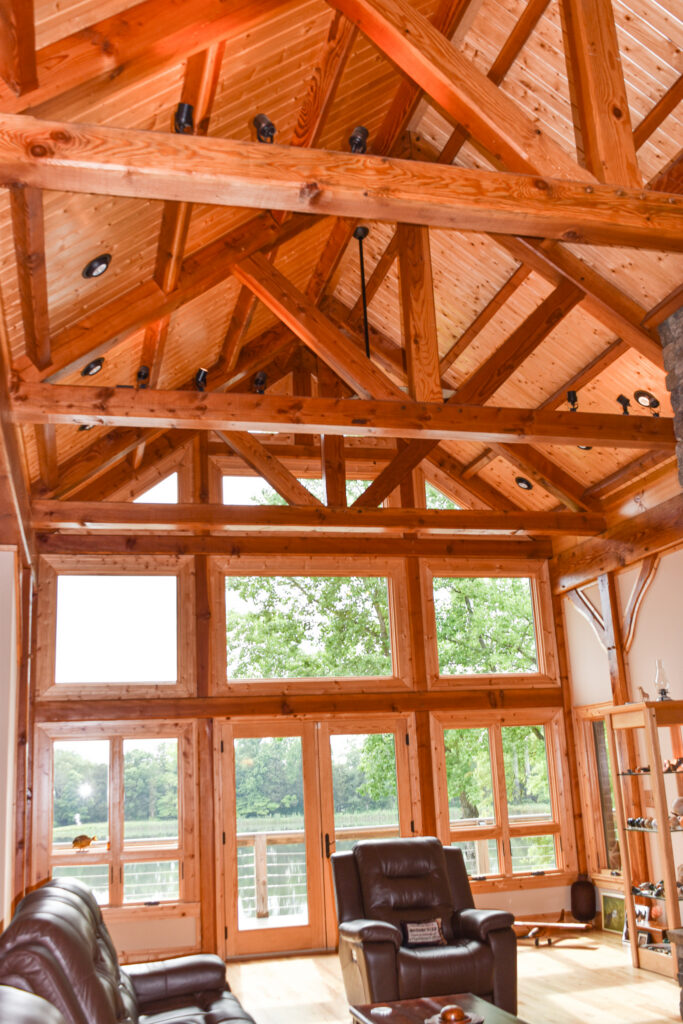 Ryan Noble Construction Timber Frame and Custom Homes.